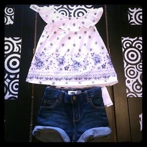 NWT!18-24mo.Shirt+shorts outfit